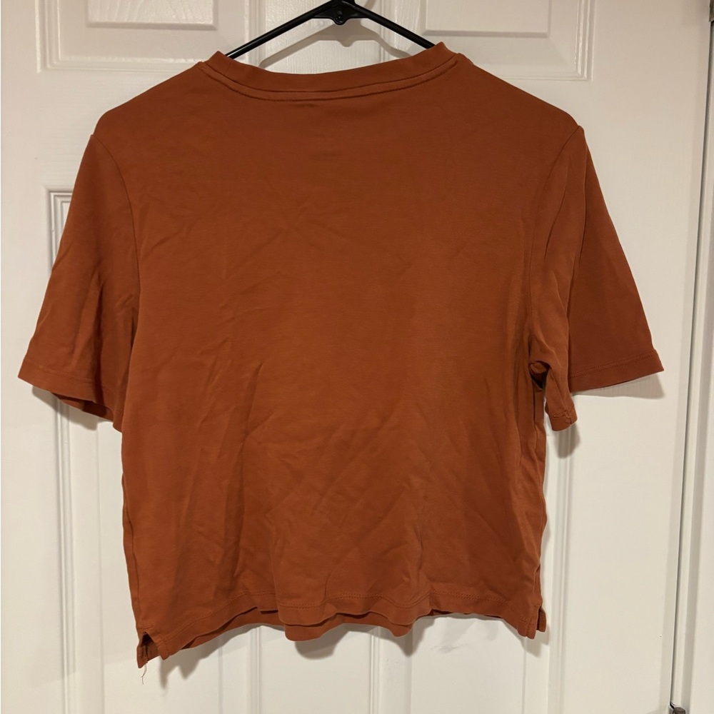 Rustic brown crop top - Picture 2 of 2